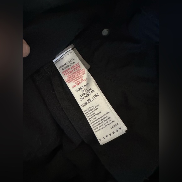 Topshop Jaime Skinny Jeans Raw Hem - Picture 7 of 7